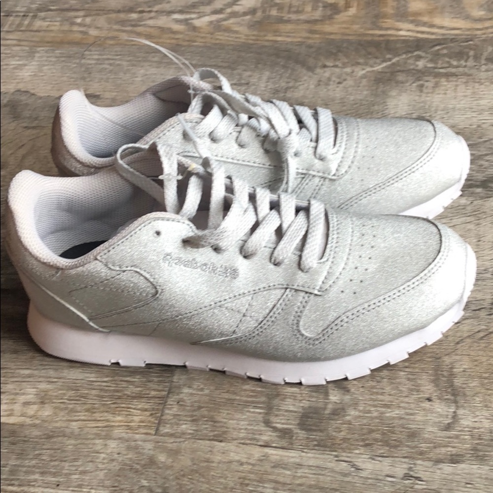 Reebok ortholite new silver metallic classic shoes - Picture 3 of 5